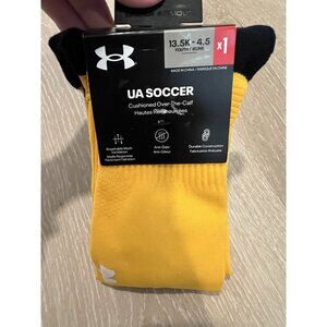 Under Armour UA Soccer Socks OTC Cushioned Over the Calf Youth Size L YLG